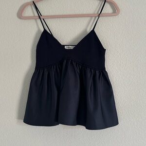 Summery navy blue shirt